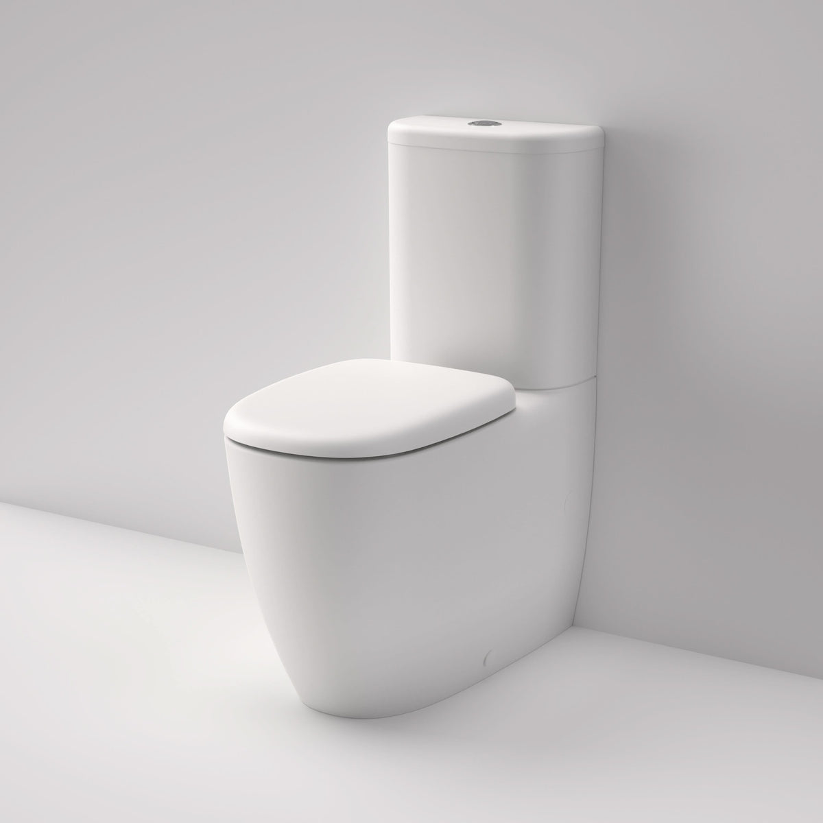 Caroma Contura II Cleanflush Wall Faced Close Coupled BI Suite, Matte White