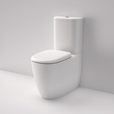 Caroma Contura II Cleanflush Wall Faced Close Coupled BI Suite, Matte White