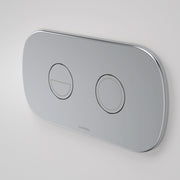 Caroma Contura II Invisi Series II Round DC Dual Flush Button Panel, Chrome