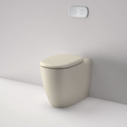 Caroma Contura II Cleanflush Invisi Series II Wall Faced Suite, Matte Clay