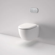 Caroma Contura II Cleanflush Wall Hung Invisi Series II Suite GermGard UC, Matte White