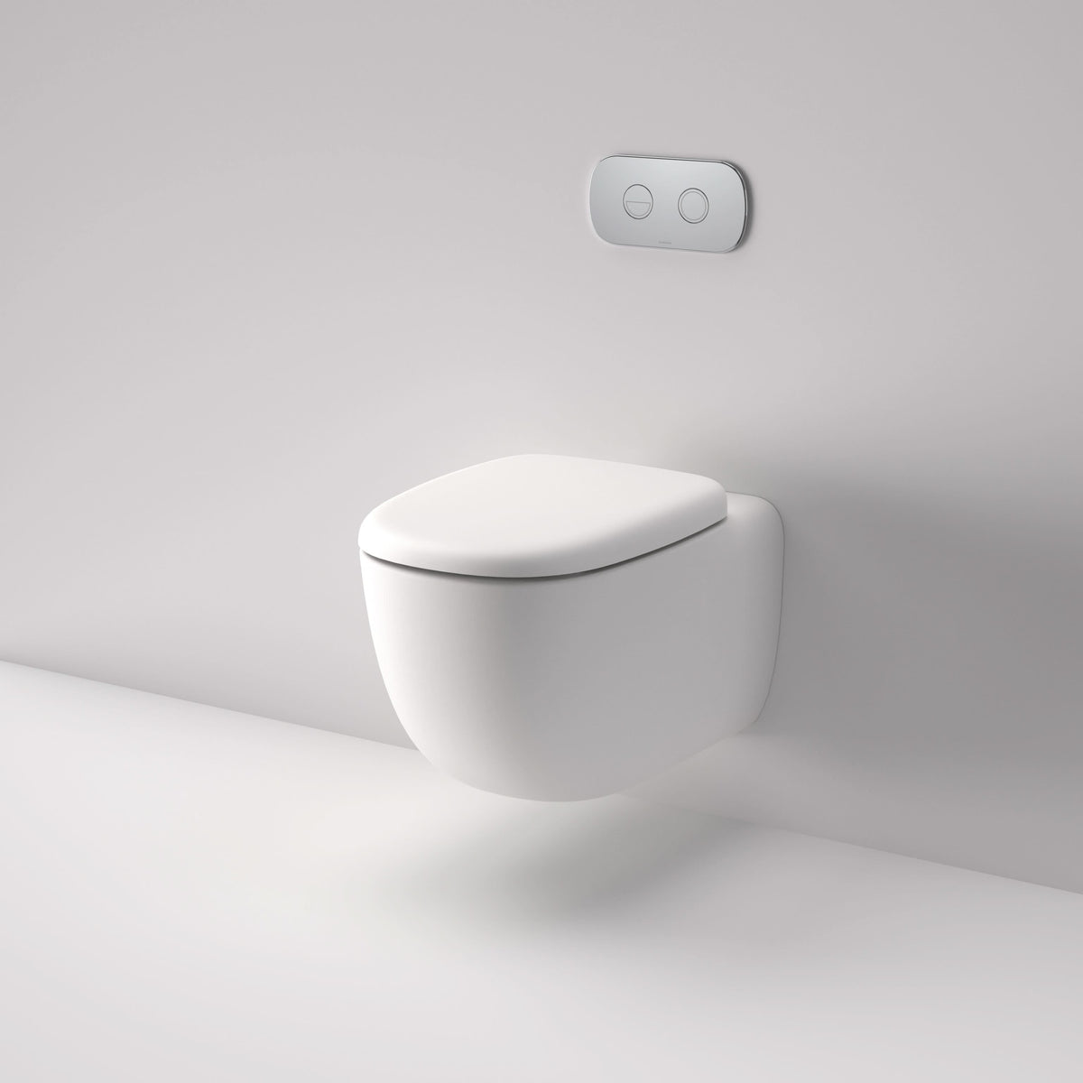 Caroma Contura II Cleanflush Wall Hung Invisi Series II Suite GermGard UC, Matte White