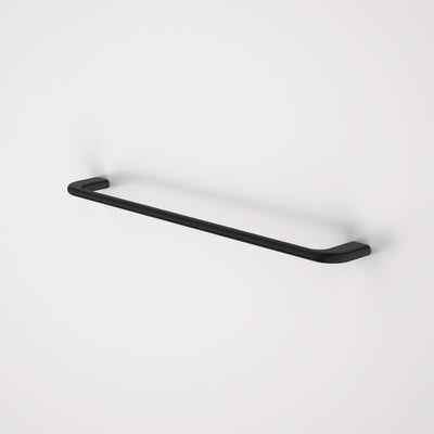 Caroma Contura II 620mm Single Towel Rail, Matte Black