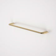 Caroma Contura II 620mm Single Towel Rail, Brushed Brass