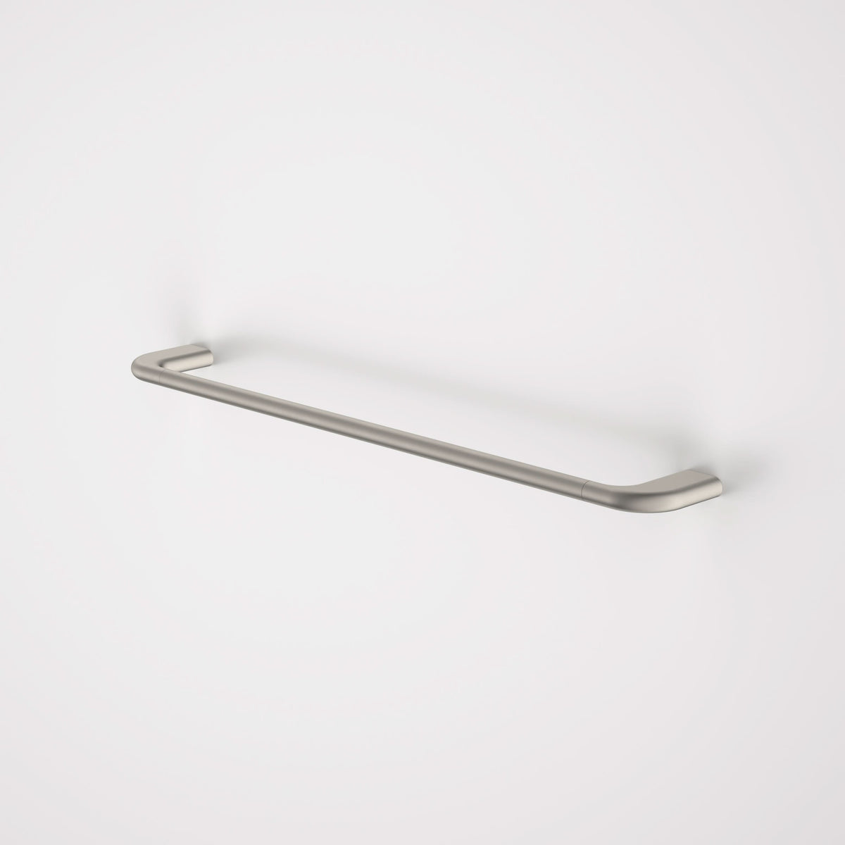 Caroma Contura II 620mm Single Towel Rail, Brushed Nickel