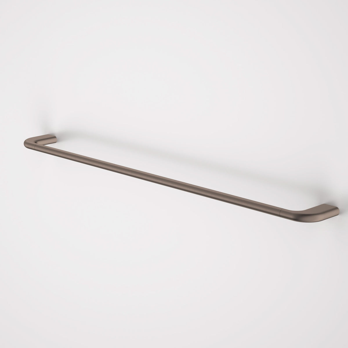 Caroma Contura II 820mm Single Towel Rail, Brushed Bronze