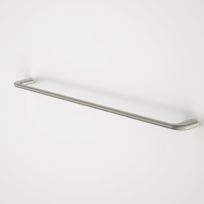Caroma Contura II 820mm Single Towel Rail, Brushed Nickel