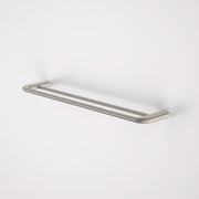 Caroma Contura II 620mm Double Towel Rail, Brushed Nickel