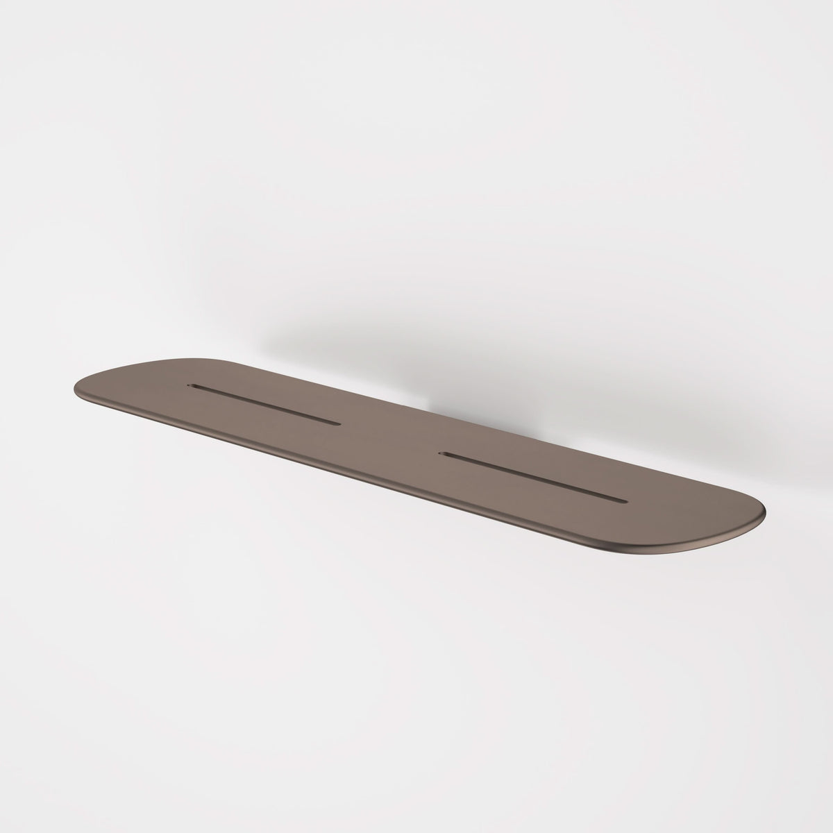 Caroma Contura II Bathroom Shelf, Brushed Bronze