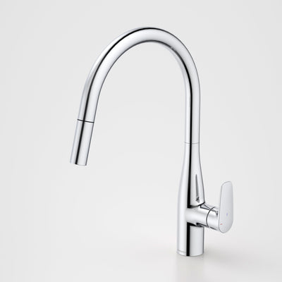 Caroma Contura II Pull Out Sink Mixer, Chrome