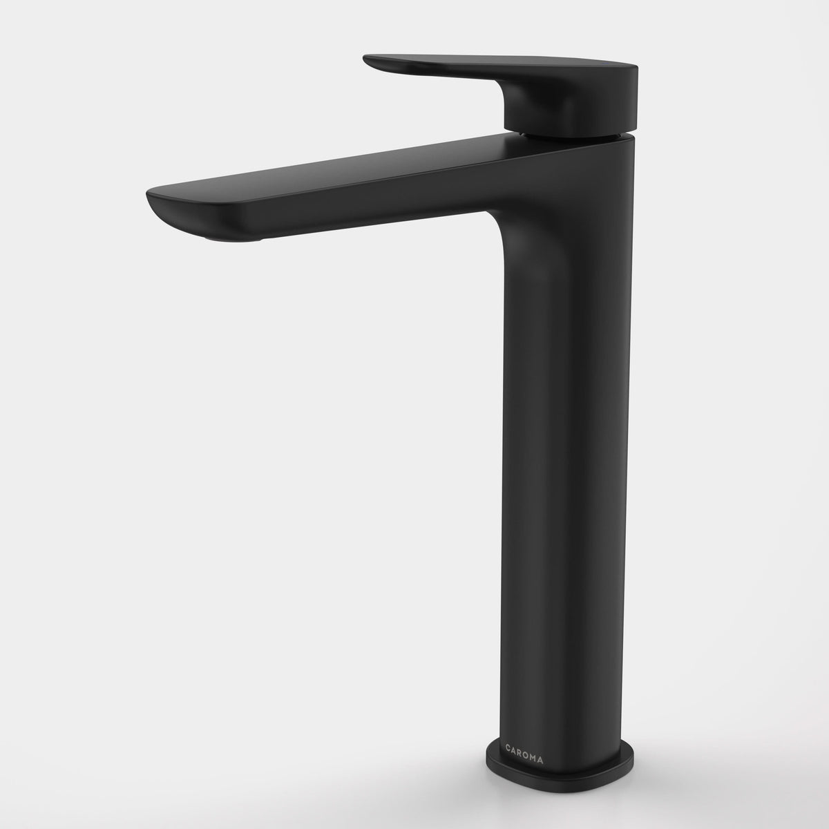 Caroma Contura II Tower Basin Mixer, Matte Black