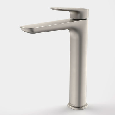 Caroma Contura II Tower Basin Mixer, Brushed Nickel