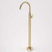 Caroma Contura II Freestanding Bath Filler, Brushed Brass