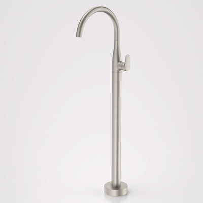 Caroma Contura II Freestanding Bath Filler, Brushed Nickel
