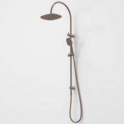 Caroma Contura II Rail Shower with Overhead, Brushed Bronze