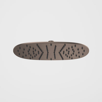 Caroma Contura II Rain Shower 300mm, Brushed Bronze