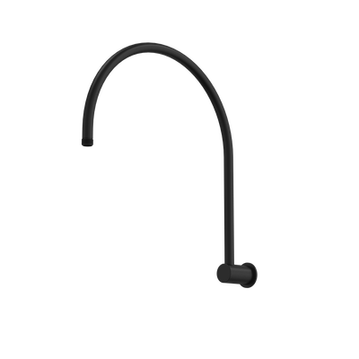 Caroma Upswept Shower Arm, Matte Black