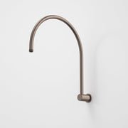 Caroma Upswept Shower Arm, Brushed Bronze