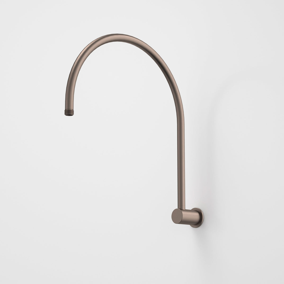 Caroma Upswept Shower Arm, Brushed Bronze