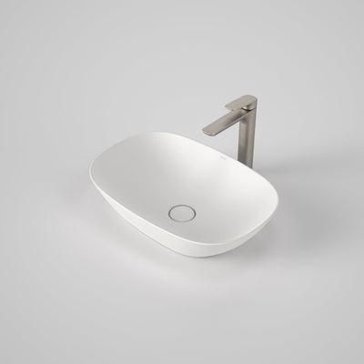 Caroma Contura II 530mm Above Counter Basin, Matte White