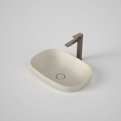Caroma Contura II 530mm Inset Basin, Matte Clay