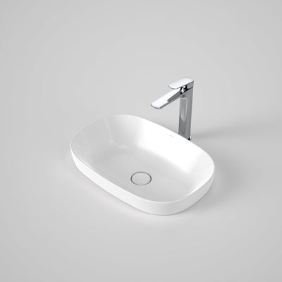 Caroma Contura II 530mm Inset Basin, White