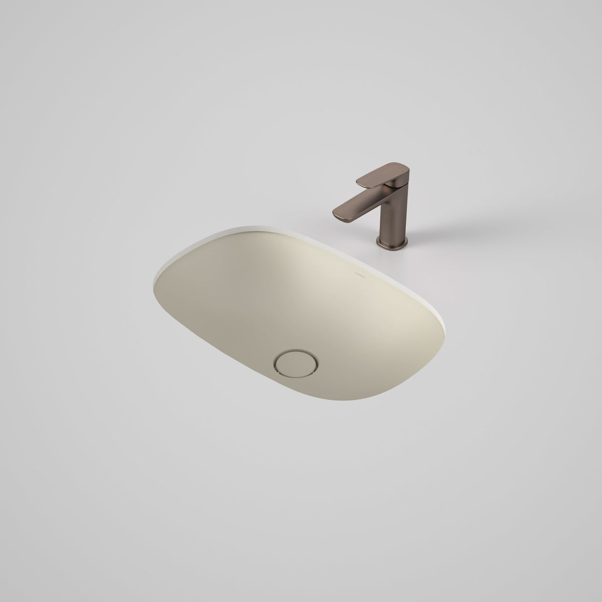 Caroma Contura II Undercounter Basin, Matte Clay