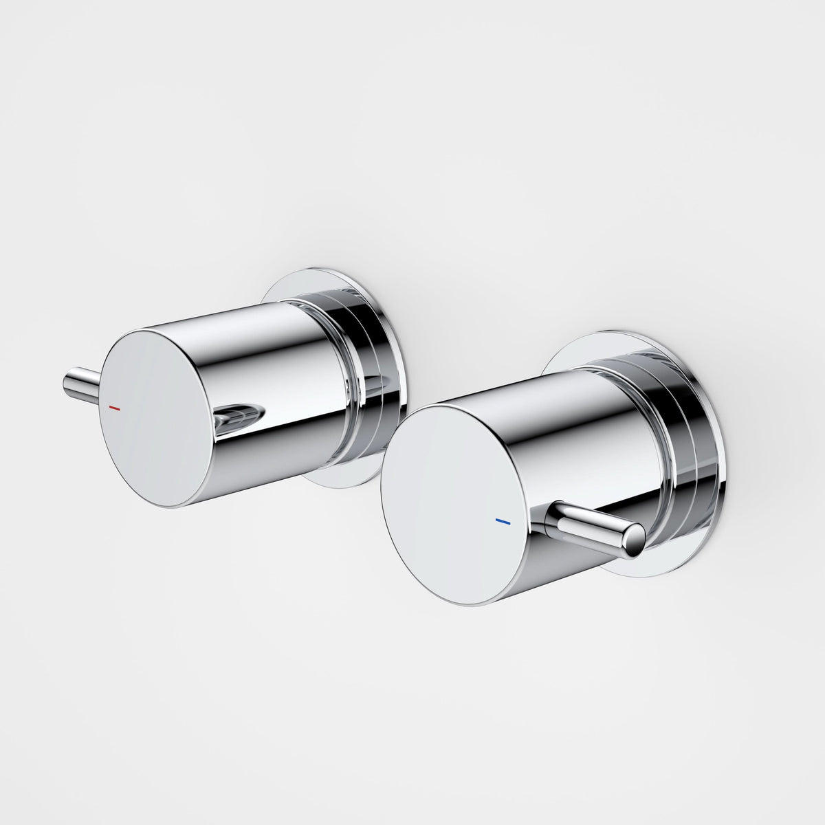 Caroma Luna Lever Wall Top Assemblies - Lead Free, Chrome
