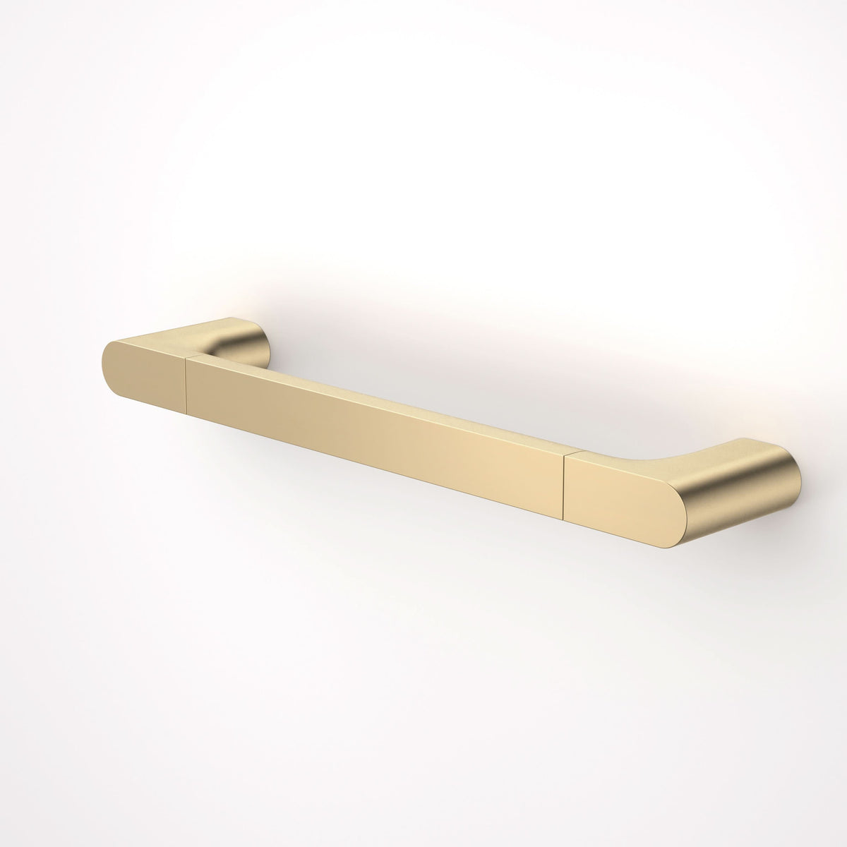 Caroma Urbane II Universal Rail Straight 400mm, Brushed Brass