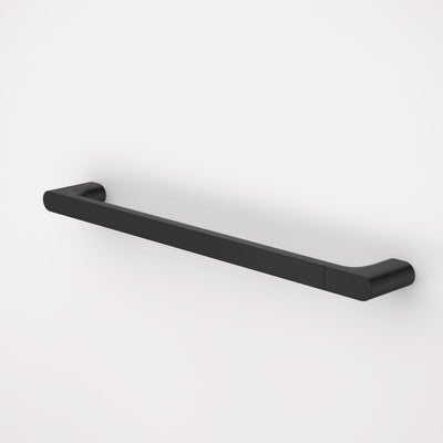 Caroma Urbane II Universal Rail Straight 600mm, Black