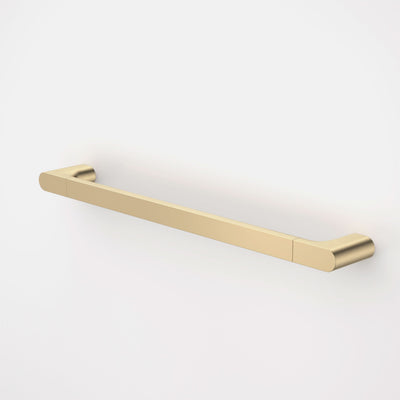 Caroma Urbane II Universal Rail Straight 600mm, Brushed Brass
