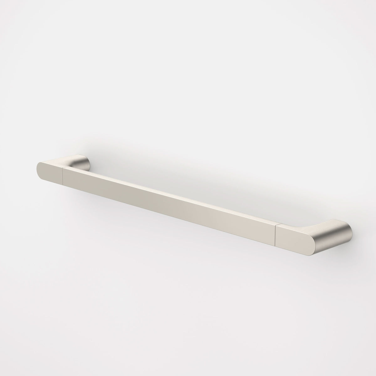 Caroma Urbane II Universal Rail Straight 600mm, Brushed Nickel