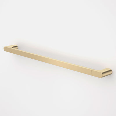 Caroma Urbane II Universal Rail Straight 800mm, Brushed Brass