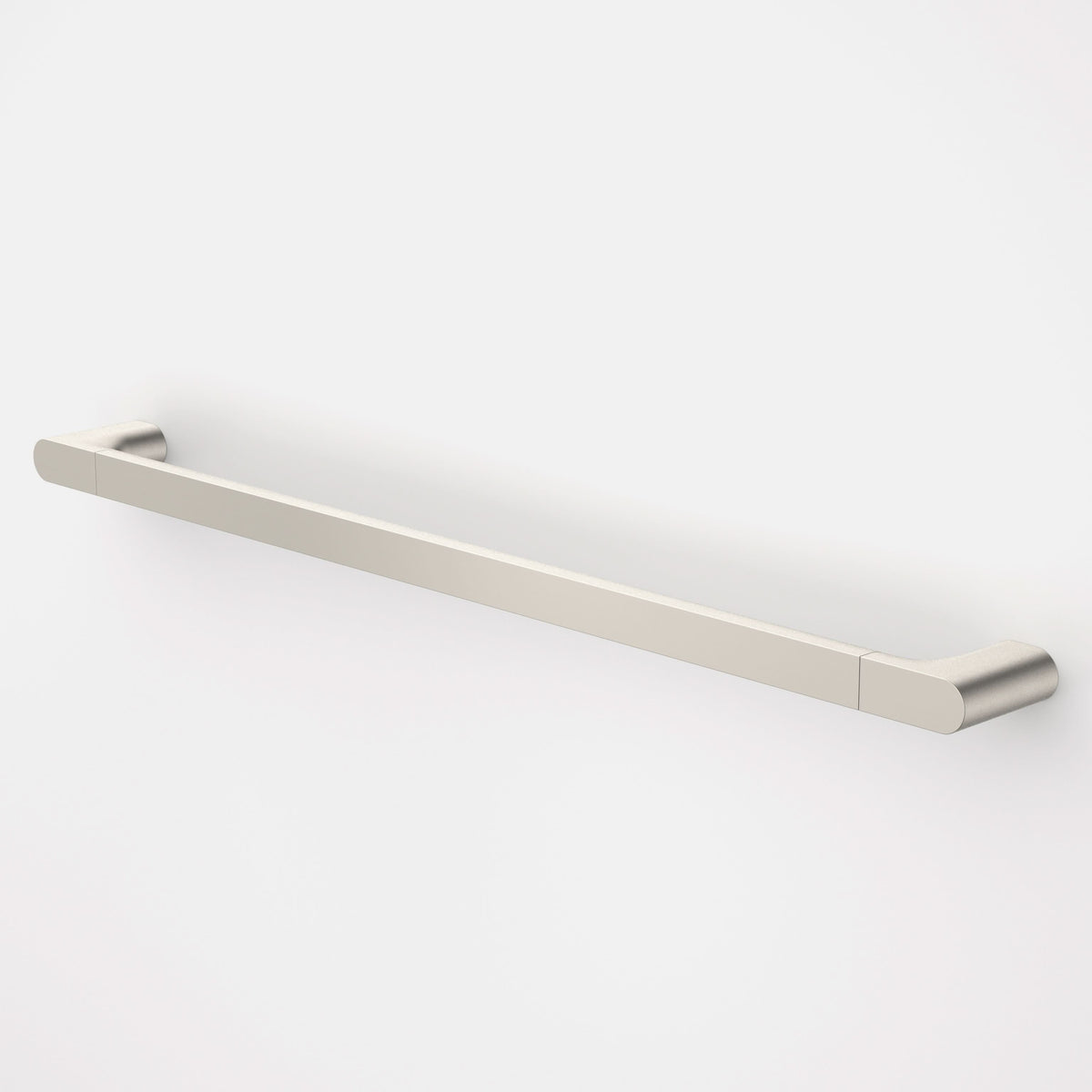 Caroma Urbane II Universal Rail Straight 800mm, Brushed Nickel