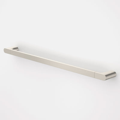 Caroma Urbane II Universal Rail Straight 800mm, Brushed Nickel