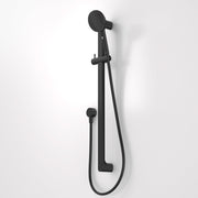 Caroma Urbane II Universal Rail Shower, Matte Black