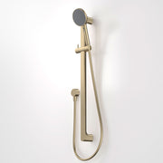 Caroma Urbane II Universal Rail Shower, Brushed Brass