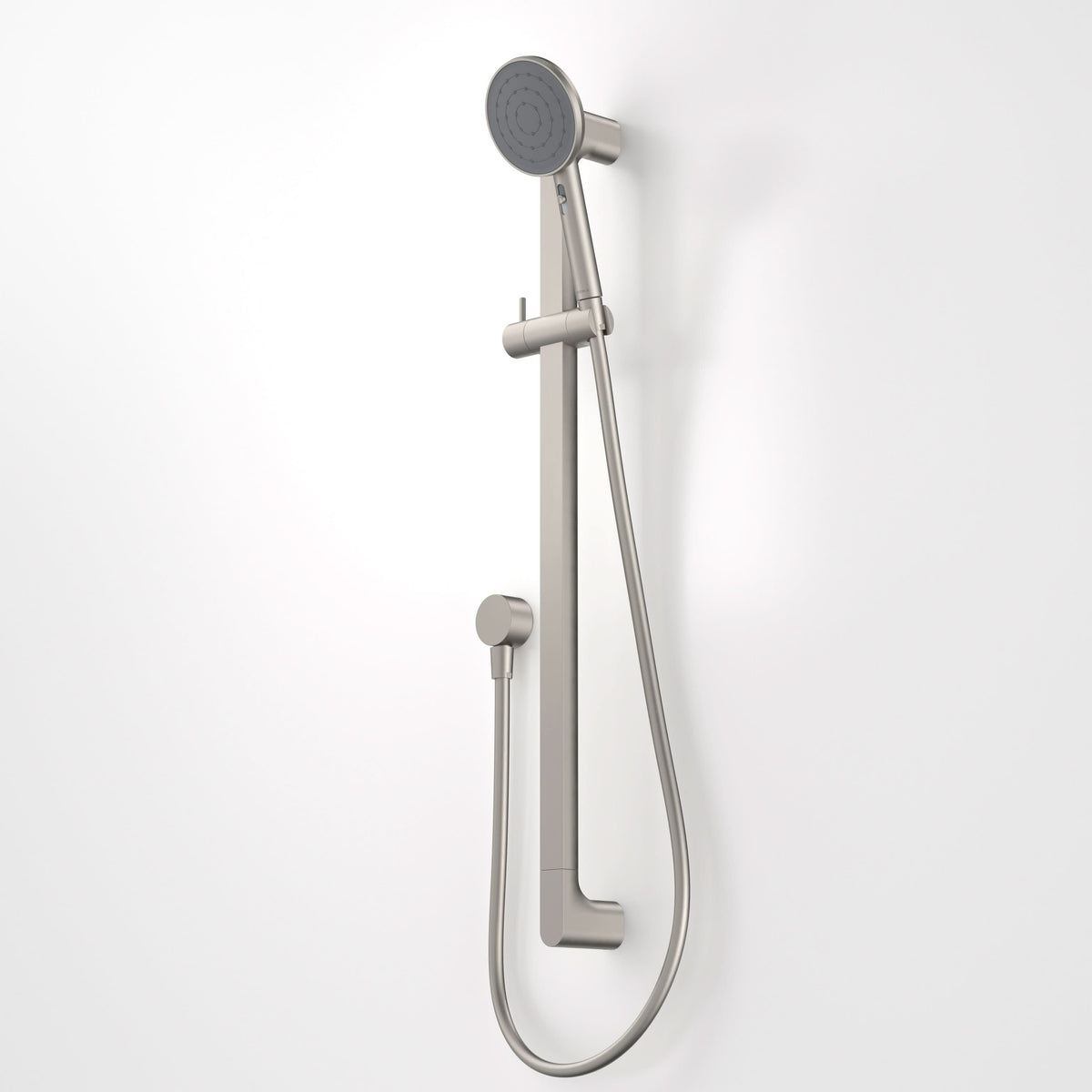 Caroma Urbane II Universal Rail Shower, Brushed Nickel