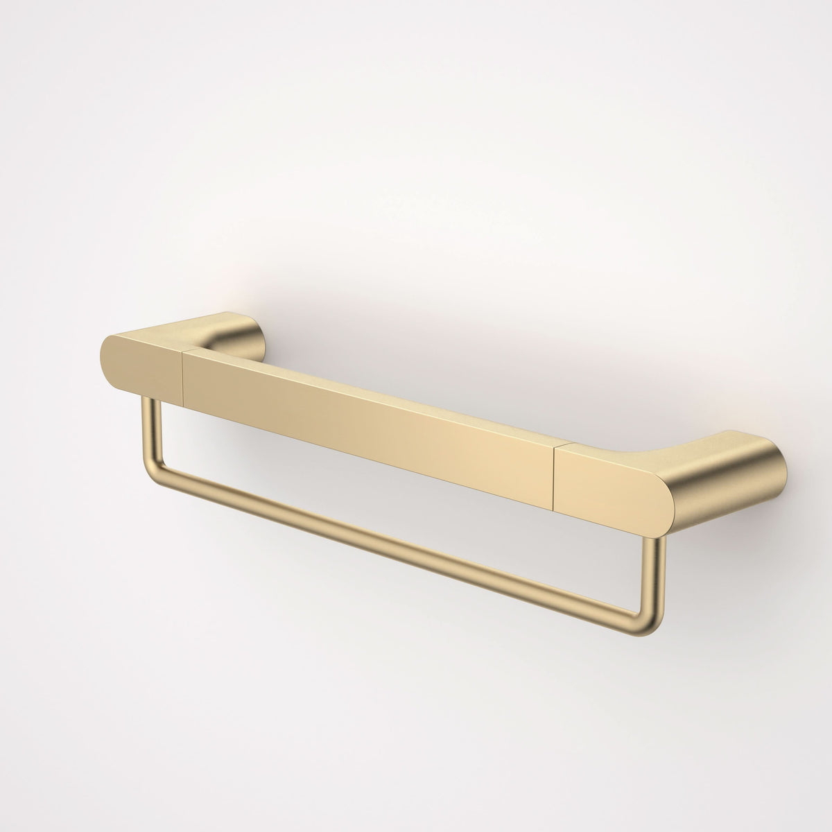 Caroma Urbane II Universal Towel Rail Set, Brushed Brass