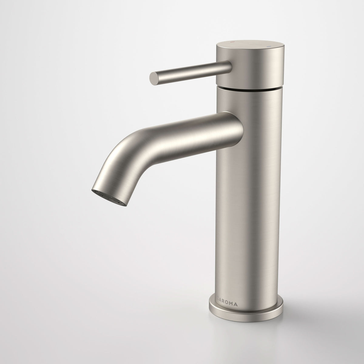 Caroma Liano II Basin Mixer, Brushed Nickel