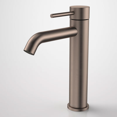 Caroma Liano II Mid Tower Basin Mixer, Brushed Bronze