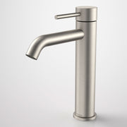 Caroma Liano II Mid Tower Basin Mixer, Brushed Nickel