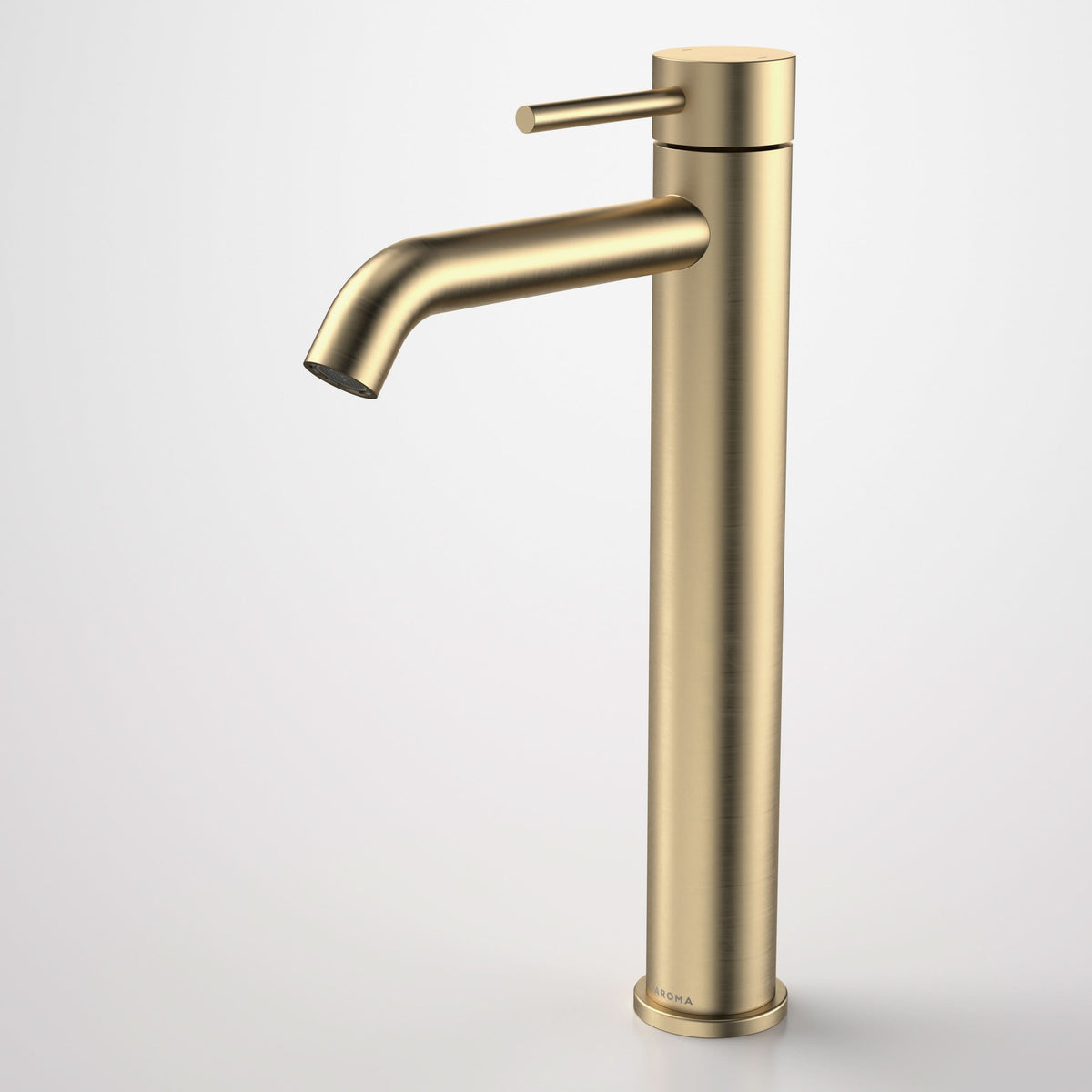 Caroma Liano II Tower Basin Mixer, Brushed Brass