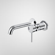 Caroma Liano II 175mm Wall Basin / Bath Trim Kit (2 x Round Cover Plates), Chrome