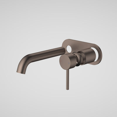 Caroma Liano II 175mm Wall Basin / Bath Trim Kit (Round Cover Plate), Brushed Bronze