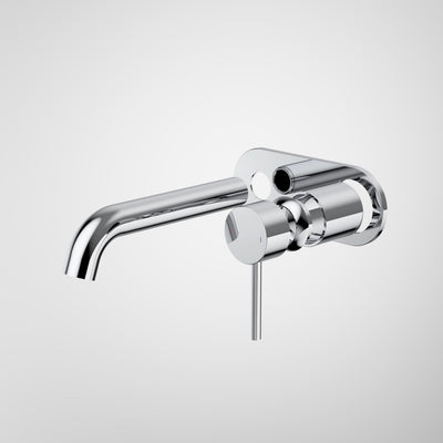 Caroma Liano II 175mm Wall Basin / Bath Trim Kit (Round Cover Plate), Chrome