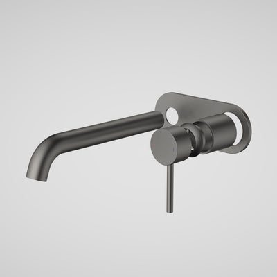 Caroma Liano II 210mm Wall Basin / Bath Trim Kit (Round Cover Plate), Gunmetal