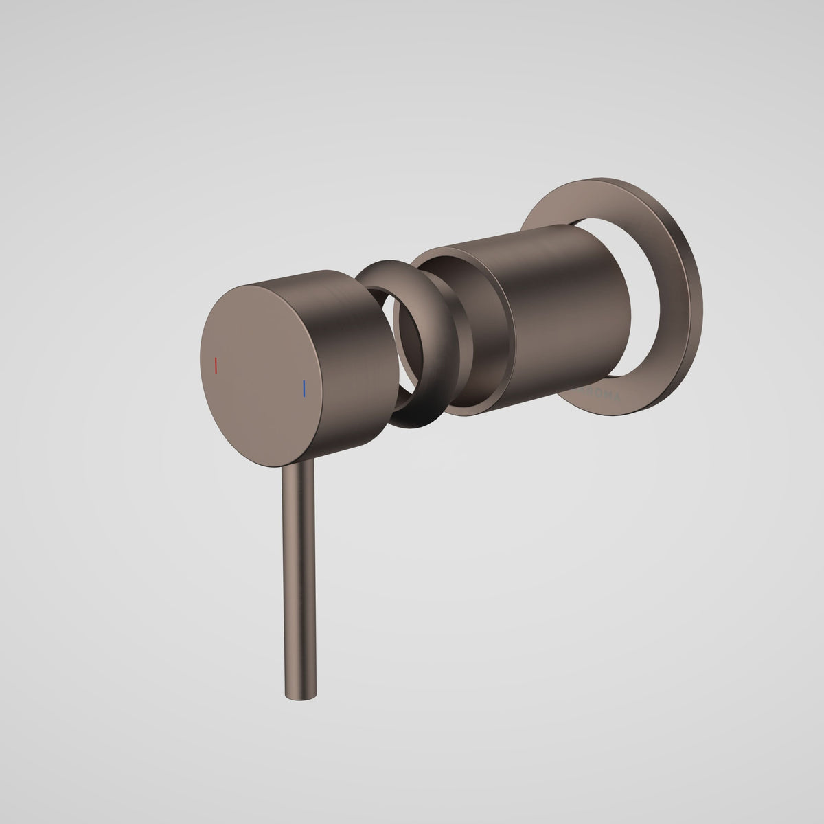 Caroma Liano II Bath / Shower Trim Kit (Round Cover Plate), Brushed Bronze