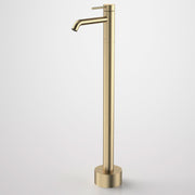 Caroma Liano II Freestanding Bath Filler, Brushed Brass