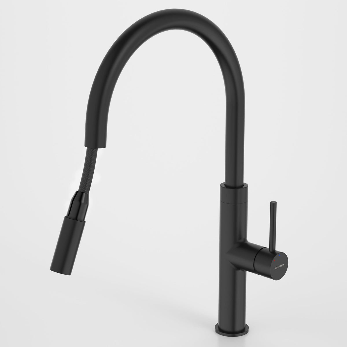 Caroma Liano II Pull Out Sink Mixer - Lead Free, Matte Black